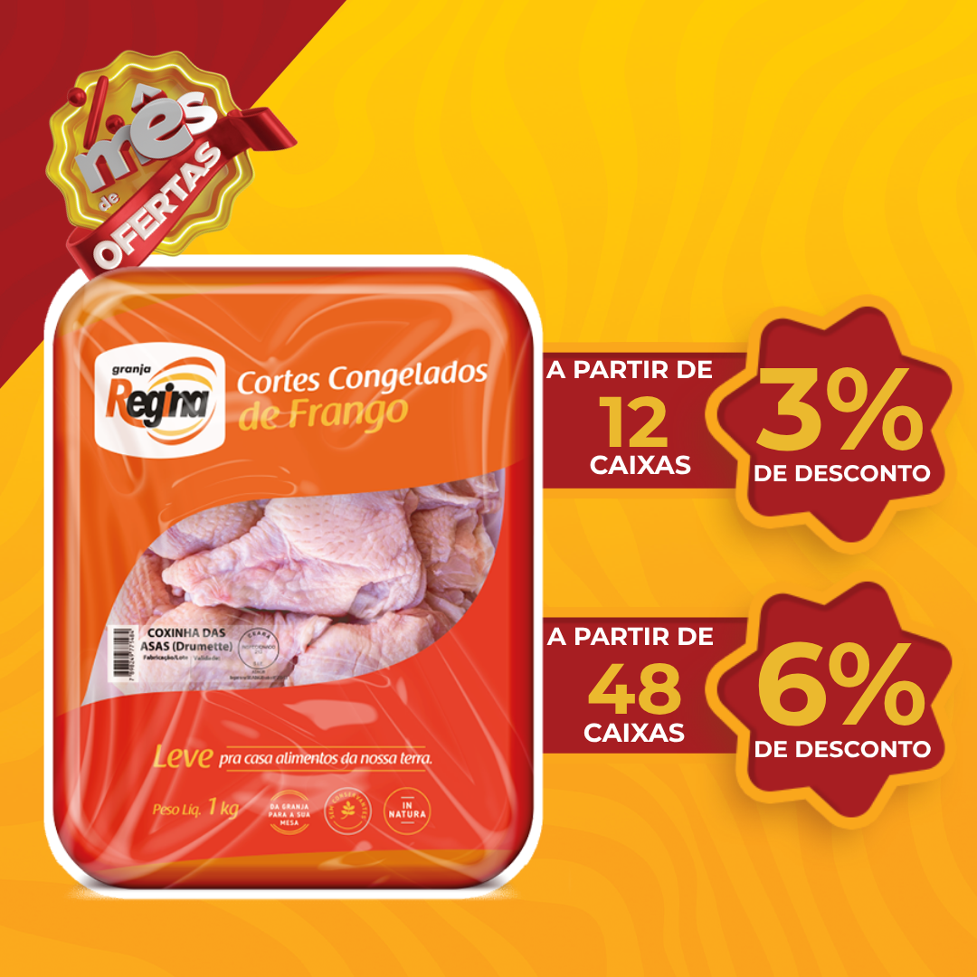 Coxinha da Asa Cong 1kg - Granja Regina> image number 0